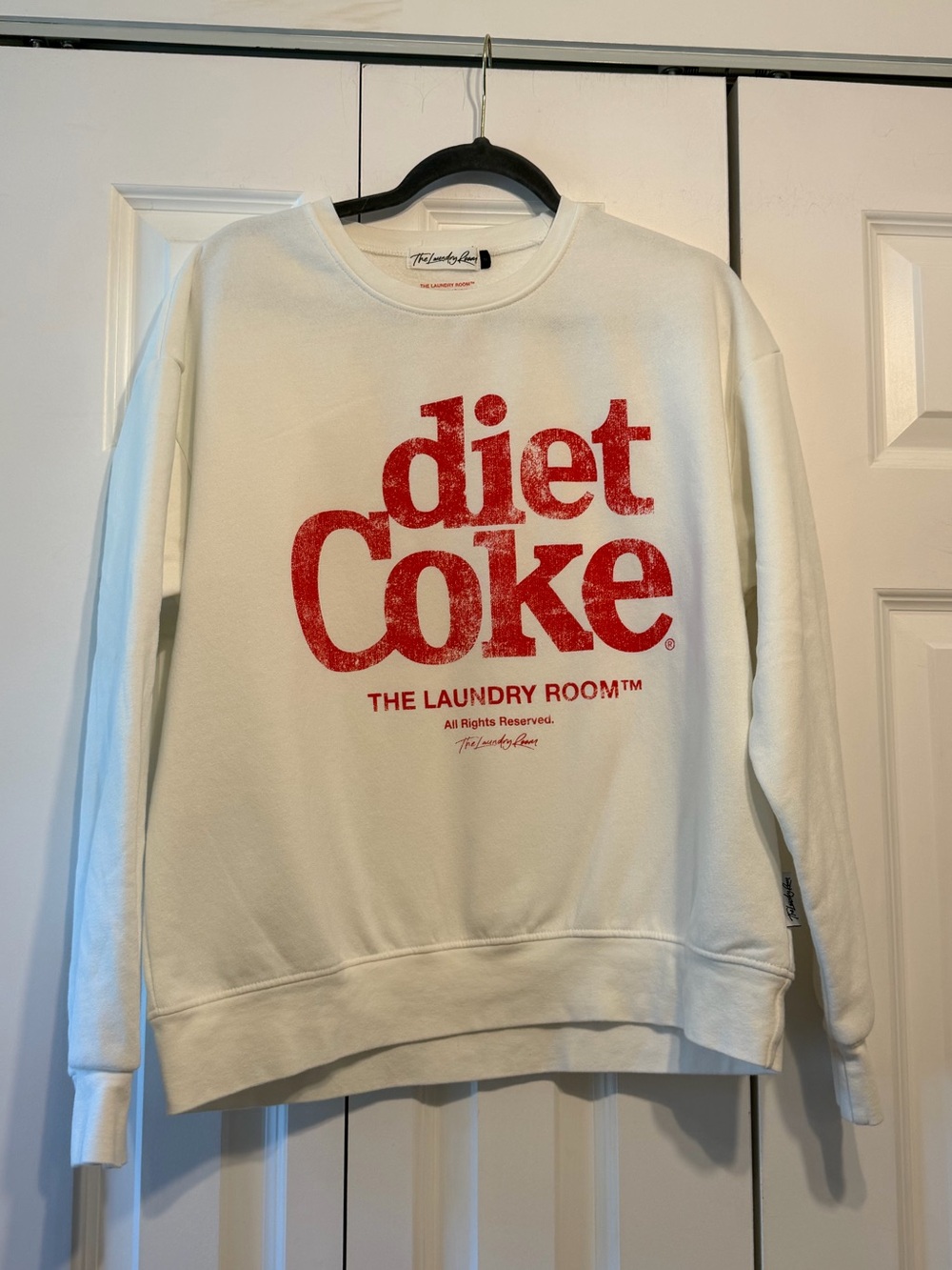 The Laundry Room Diet Coke Sweatshirt size Medium